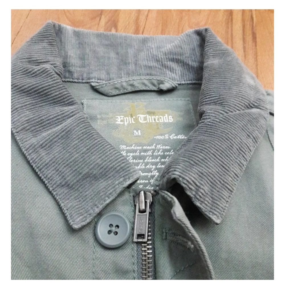 Epic Threads Cotton Basic Jacket Gray Cast Iron W… - image 7